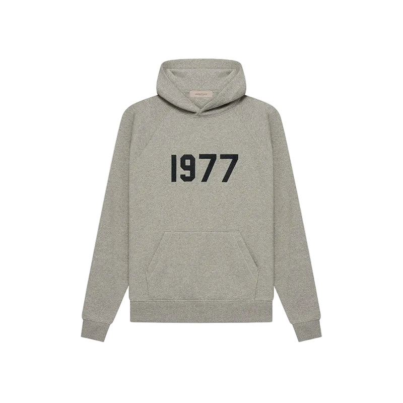 Essentials 1977 Hoodie dark Oatmeal