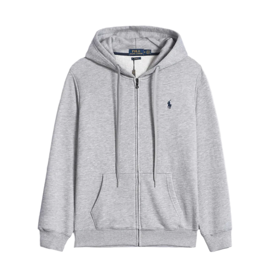 Ralph Lauren Full Zip hoodie Gray