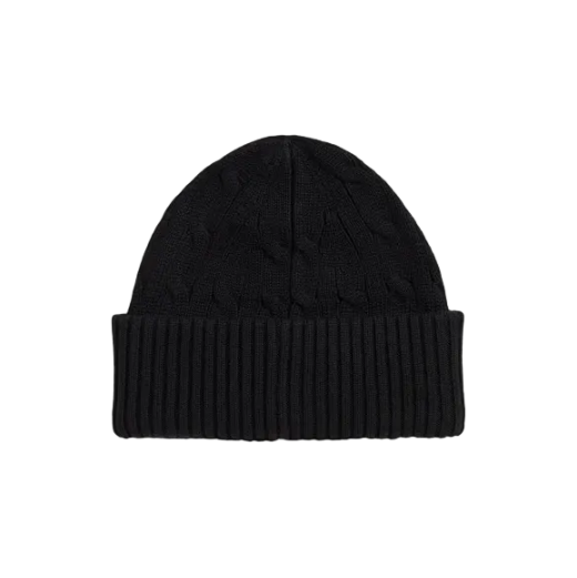 Ralph Lauren polo knit hat black
