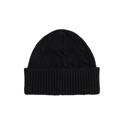 Ralph Lauren polo knit hat black
