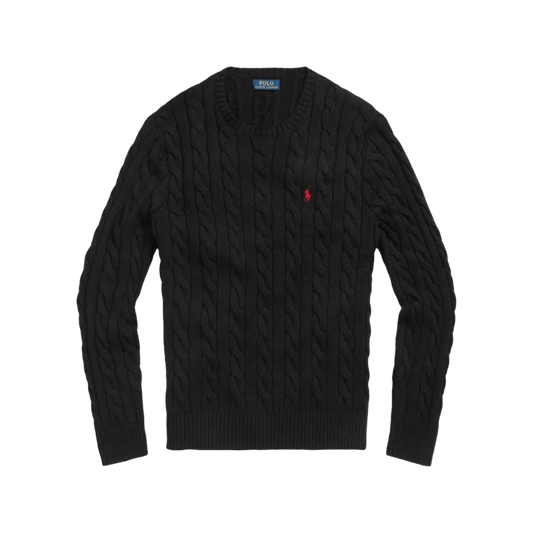 Ralph Lauren knit sweater Black